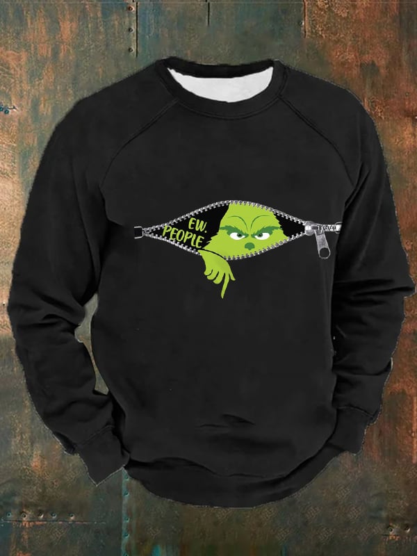 Men's EW People Christmas Casual Sweatshirt