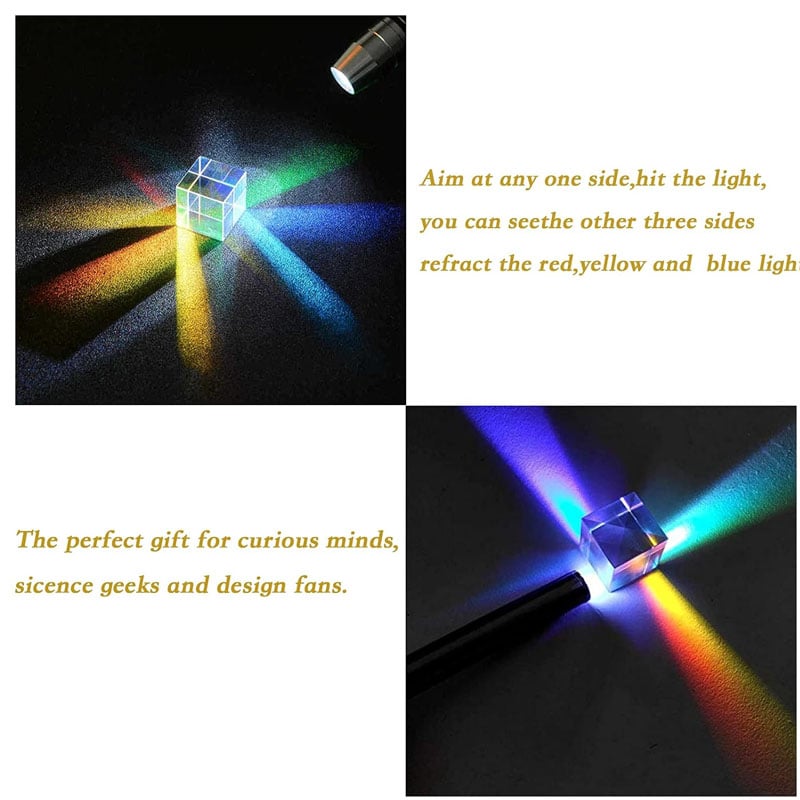 🔥LAST DAY 48% OFF🔥Pure crystal - Magic Prism Cube (exquisite gift box packaging)