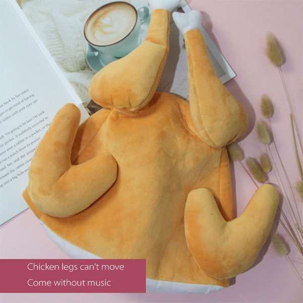 🎄2023 Hot Style Roast🎄 Chicken Hat - Quirky Gift - Moveable Leg