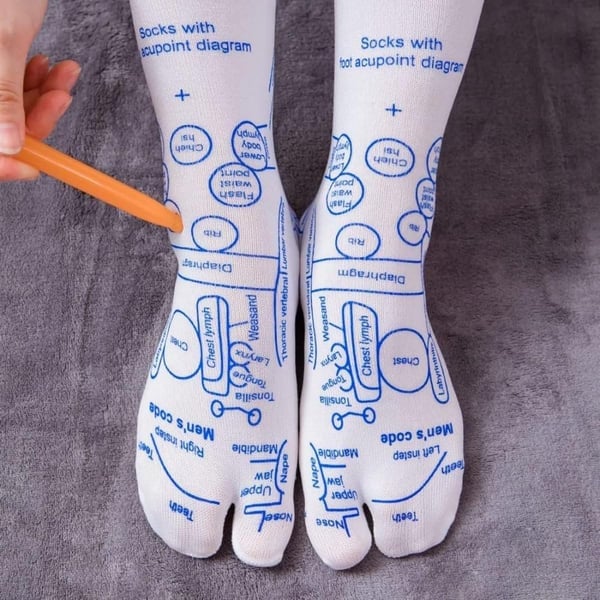 🎁Mother's Day Hot 40%Off—Reflexology Socks with Trigger Point Massage Tool