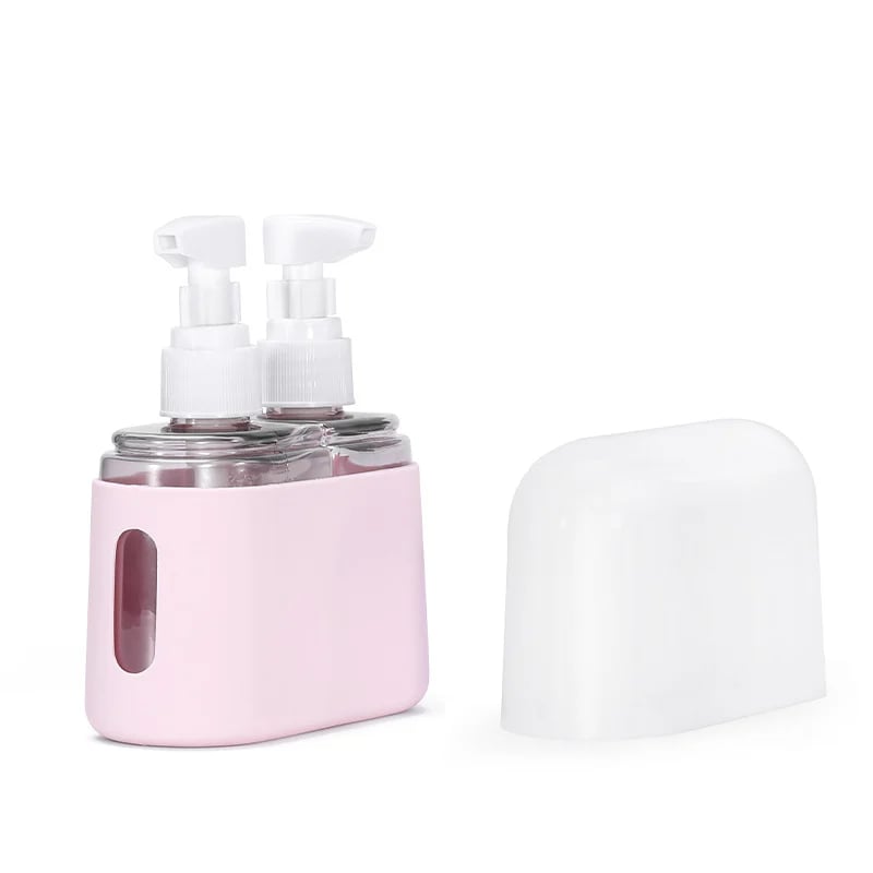 🎁2023-Christmas Hot Sale🎁 Mini Shampoo Dispenser Portable Travel Bottle Set