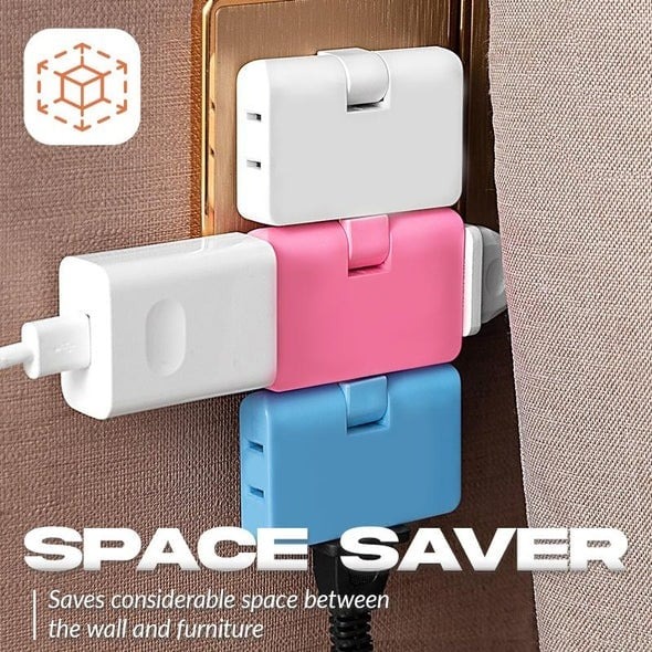 🔥HOT SALE🔥Rotatable Socket Converter One In Three 180 Degree Extension Plug