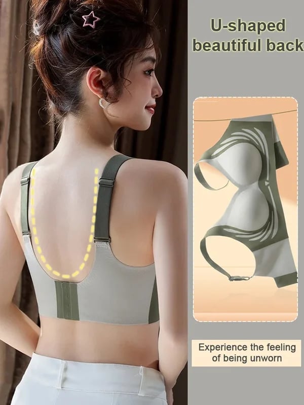 🎁Last Day 49% Off - Super gather bra | Wireless Push-up Bra👍No more sagging breasts