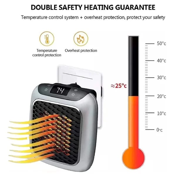 🔥Winter Hot Sale🔥Portable turbine heater review⚡️-Buy 2 Free Shipping👍
