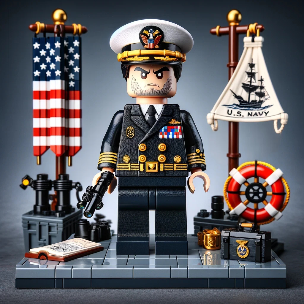 Veteran Tribute Minifigs Set - U.S. Military 250th Anniversary Patriotic LEGO Blocks