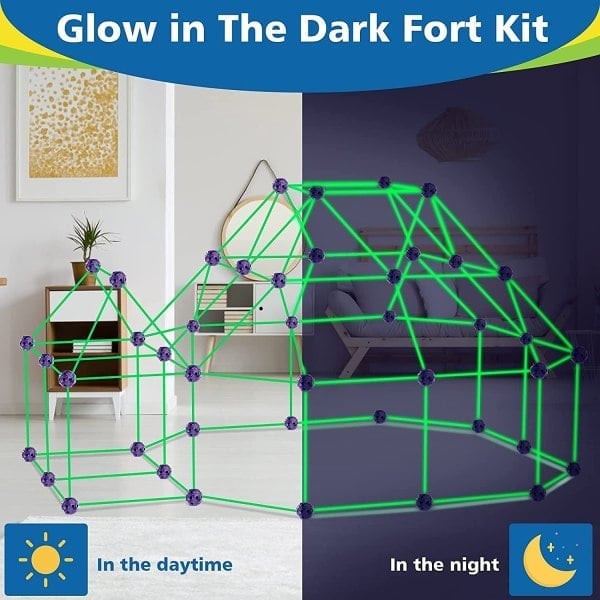 🎅 NEW ARRIVAL 2023 SUPER SALE 49% OFF 🔥🔥🔥 WonderBuild BUBBLE MAGIC FORT KIT