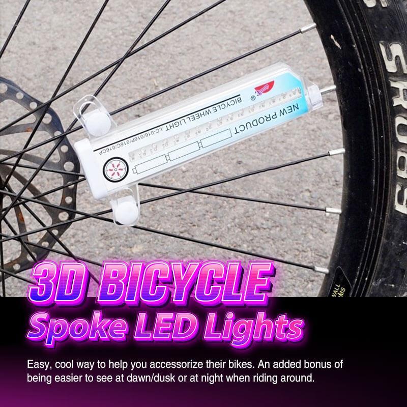 Flash sale ⚡ Limited Stock 💥3DBicycle Spoke LED Lights