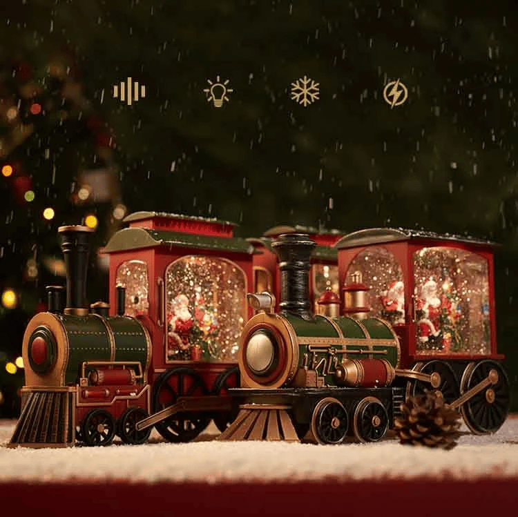 💥Christmas Sale 49% OFF🎄Christmas Train Music Box