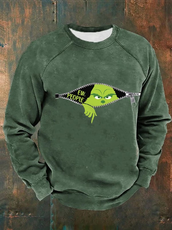 Men's EW People Christmas Casual Sweatshirt