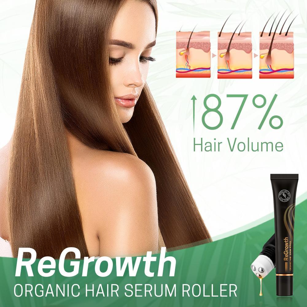 10X-Regro Organic Hair Serum Roller（Limited time discount 🔥 last day）