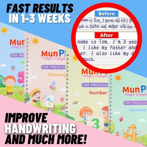 MAGIC PRACTICE COPYBOOK FOR KIDS