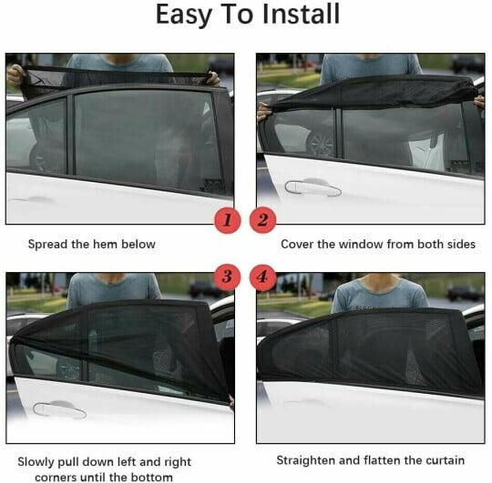 🔥Universal Car Window Shades - Protect and Cool Your Vehicle