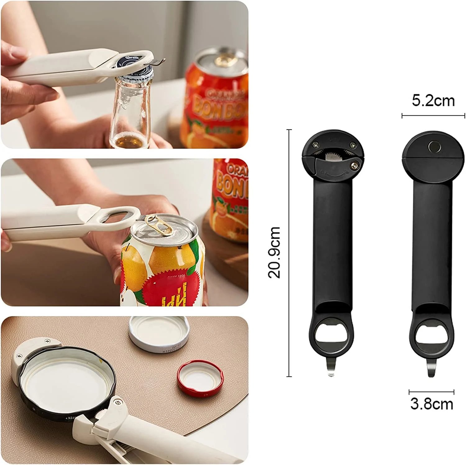 (Hot Sale-50% OFF)Multifunctional Retractable Bottle Opener