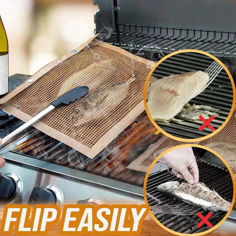 🔥BIGGEST SALE - 49% OFF🔥🔥Reusable Non-Stick BBQ Mesh Grilling Bags🌙