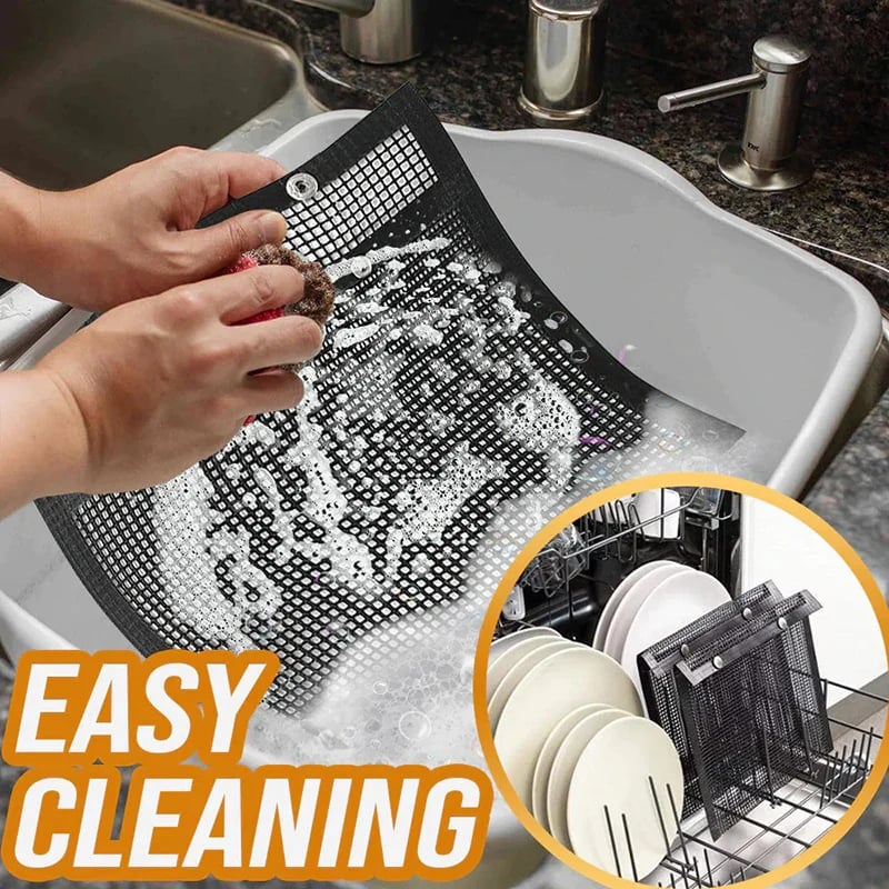 Last Day Promotion SAVE 49% OFF🔥Reusable Non-Stick BBQ Mesh Grilling Bags