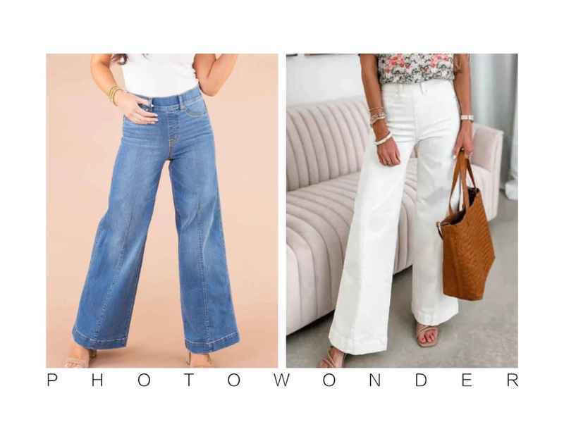 LAST DAY 70% OFF🔥SEAMED FRONT WIDE LEG JEANS (BUY 2 FREE SHIPPING)