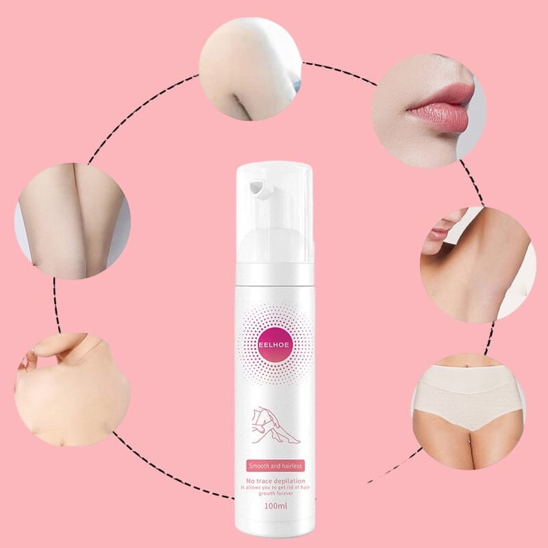 🔥Last Day SALE OFF 60%🔥 EELHOE Beeswax Hair Removal Mousse