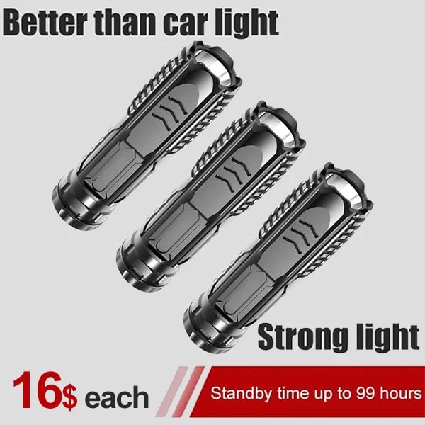 🔥🎁2023-Christmas Hot Sale🎁  48% OFF🔥Multifunctional Rechargeable Flashlight🔥