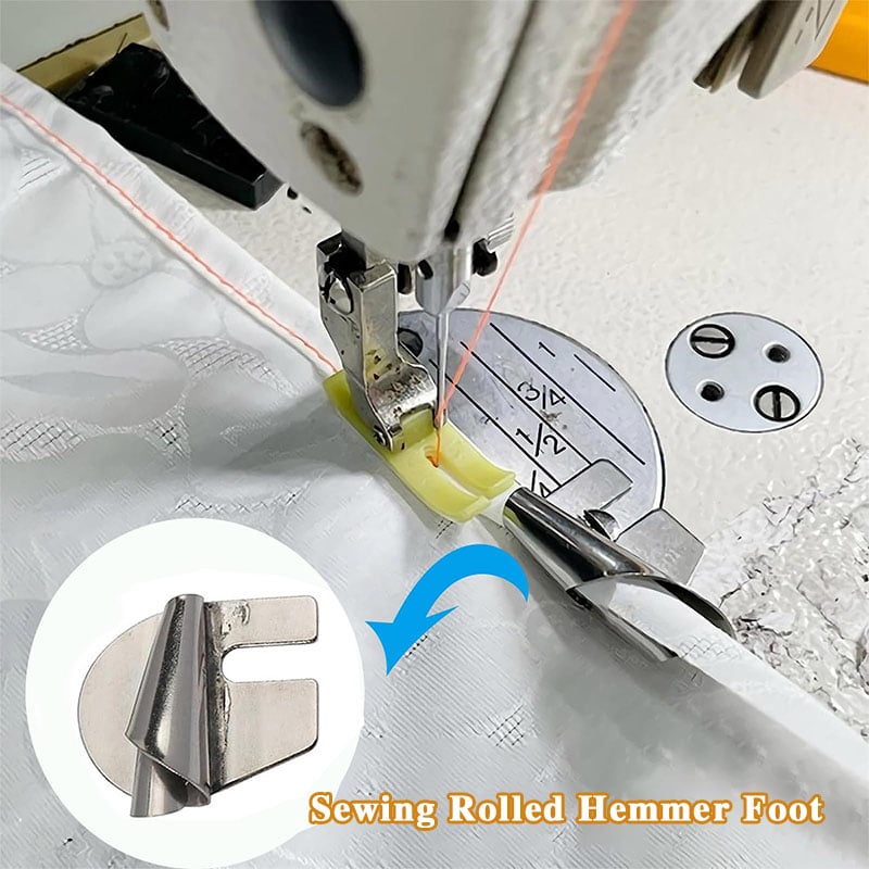 🔥Christmas Sale - Sewing Rolled Hemmer Foot--Buy More Save More