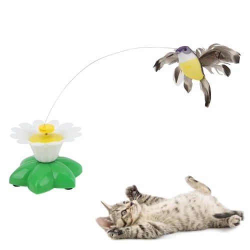 🔥Last day 49% OFF-Electric bird teasing cat toy