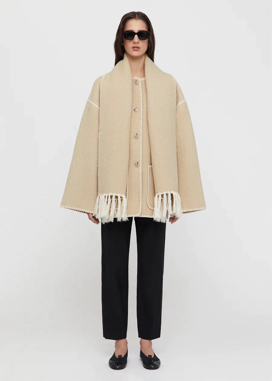 Serene Chica Scarf Coat | 49% OFF
