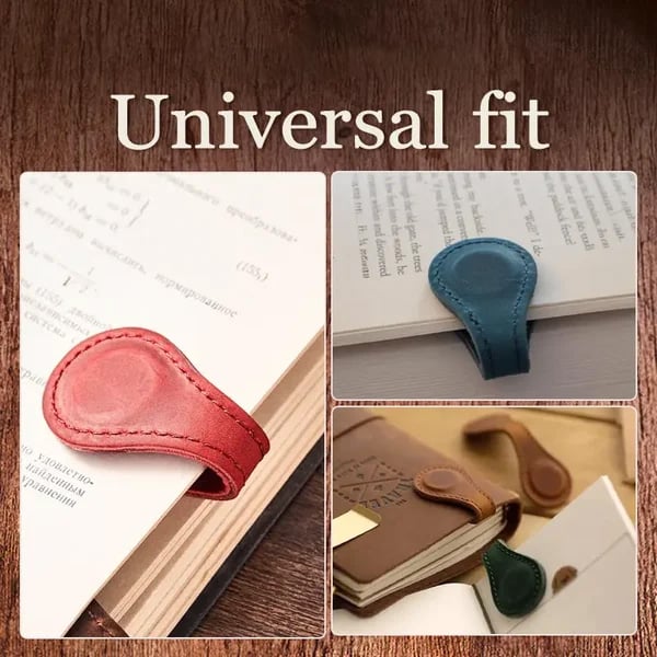 Last Day Sale 49%🔥TimelessMark - Magnetic Leather Bookmark
