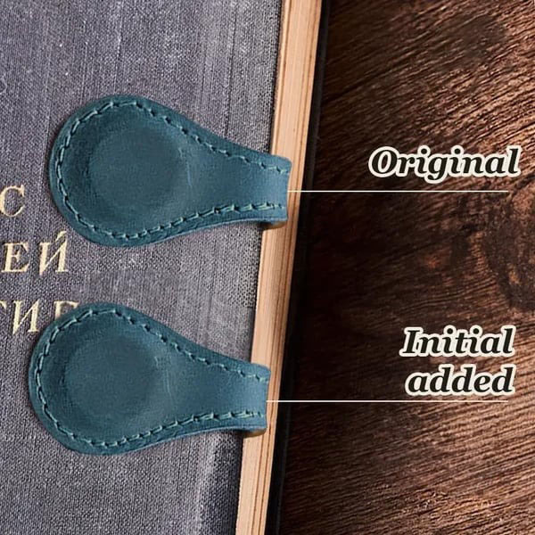 Last Day Sale 49%🔥TimelessMark - Magnetic Leather Bookmark