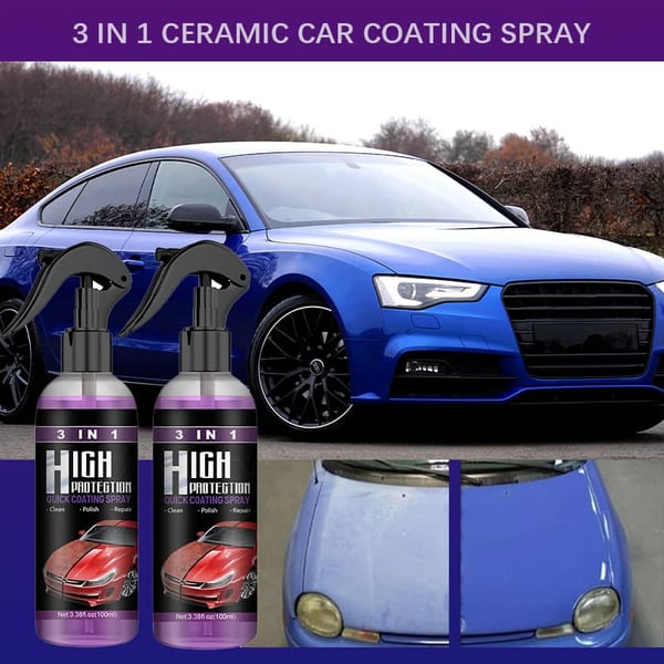 🚗3-in-1 High Protection Car Spray🔥Buy 2 get 1 free🔥