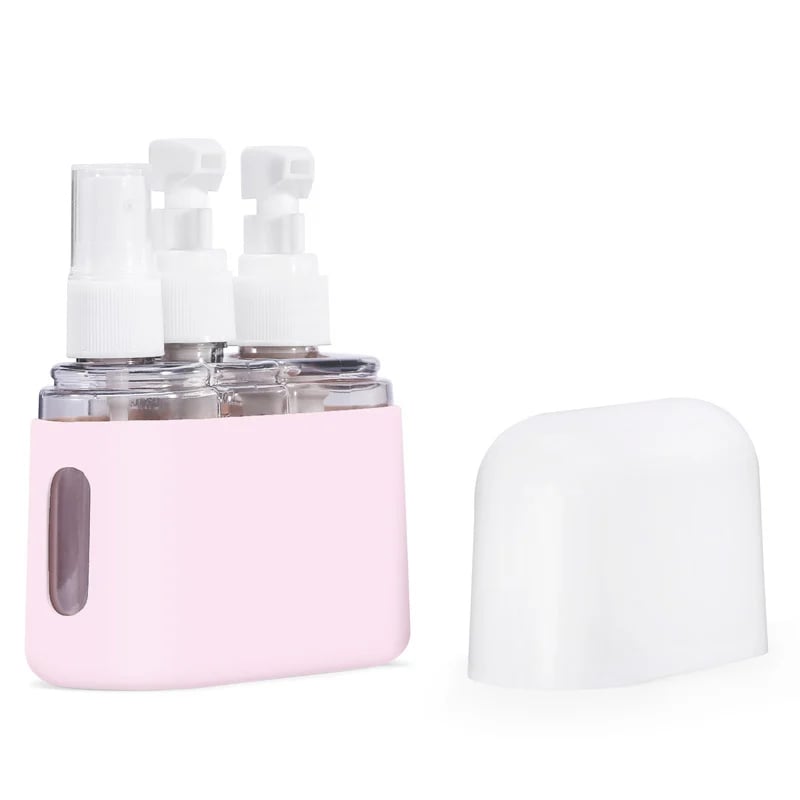 🎁2023-Christmas Hot Sale🎁 Mini Shampoo Dispenser Portable Travel Bottle Set