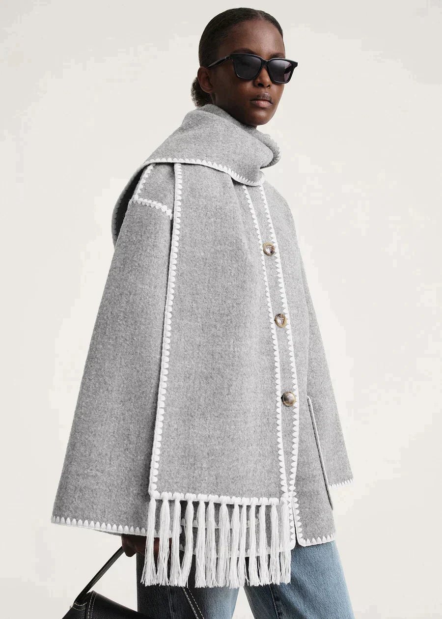 Serene Chica Scarf Coat | 49% OFF