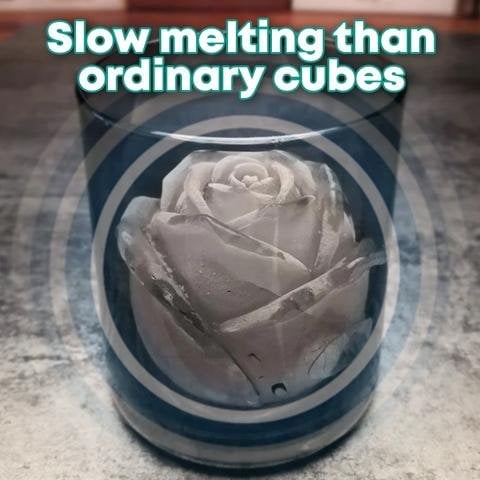 🔥3D Silicone Rose Shape Ice Cube Mold