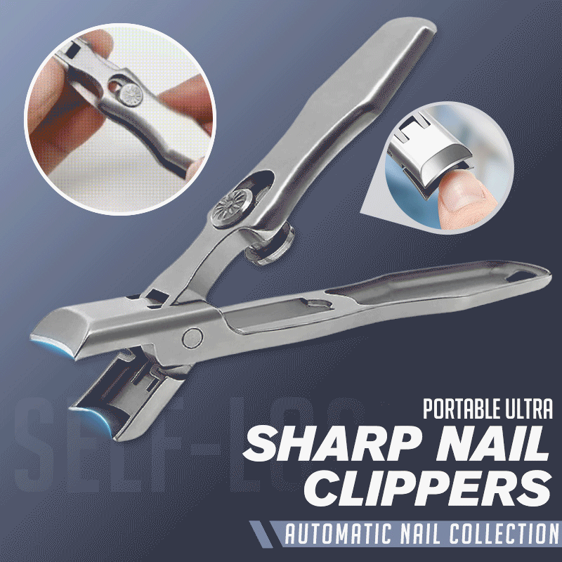 Titanium alloy-Ultra Sharp Stainless Steel Nail Clippers (BUY 1GET 1 FREE)