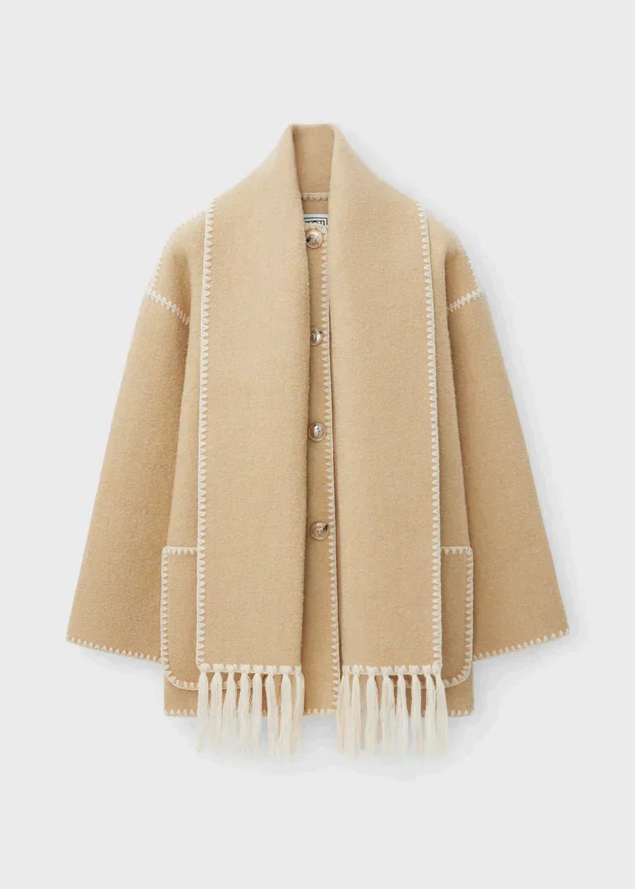 Serene Chica Scarf Coat | 49% OFF