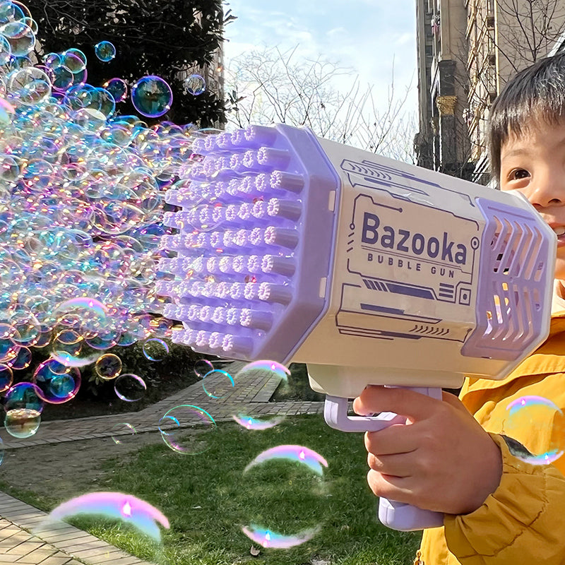 ✨Children's Day Sale🎁-40-Hole Bubble Gun With Colorful Led Lights🔥