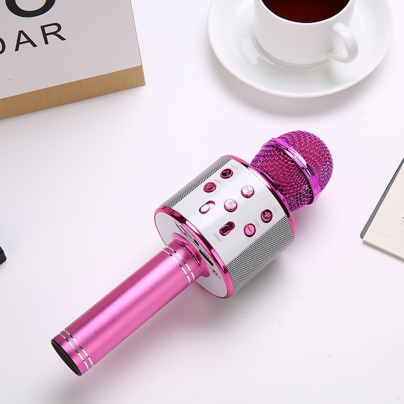 Wireless Bluetooth 3-In-1 Karaoke Microphone