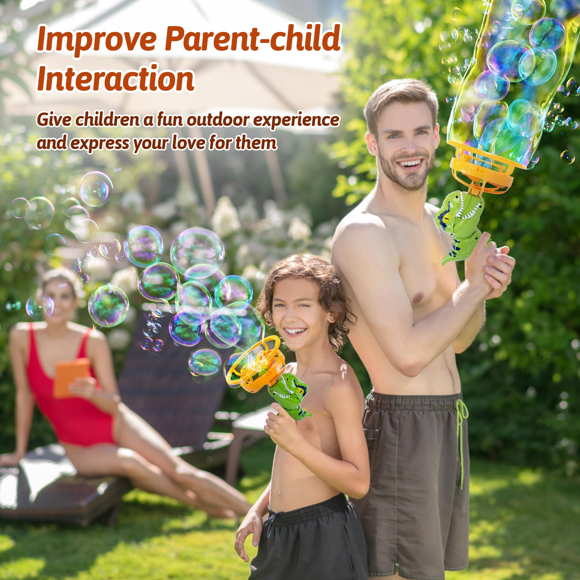 🔥LAST DAY SAVE 49% OFF 🔥Electric Fan Dinosaur Bubble Machine(BUY 2 FREE SHIPPING)