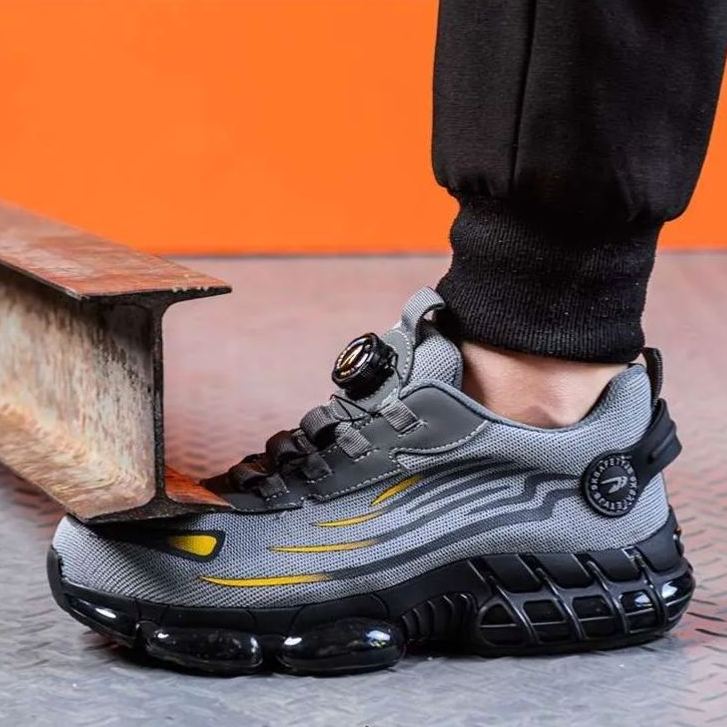 Wearscomfy Men's Smash and Stab Resistant Work Safety Shoes - Buy 2 Free Shipping