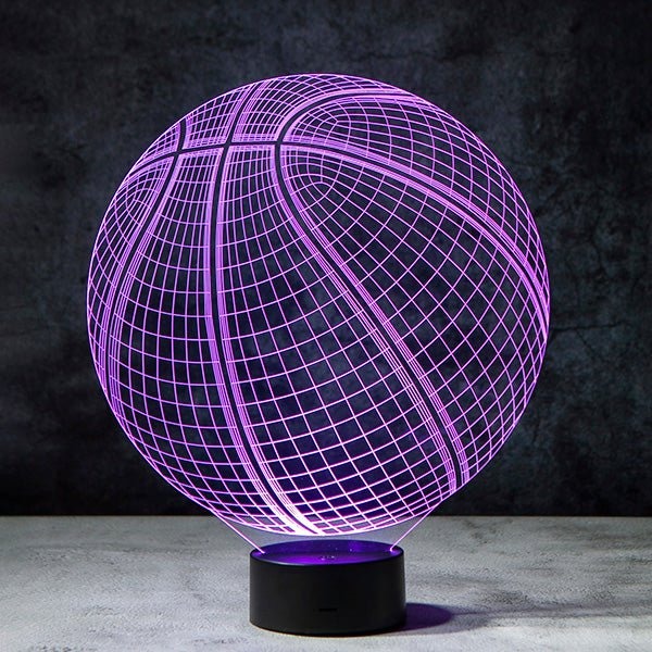 🔥The best Christmas gift!🔥 BASKETBALL 3D ILLUSION LAMP--7 Colors In Each Lamp!