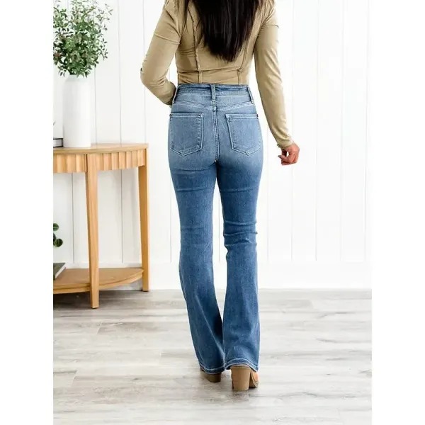 The last day of sale 50% off 🔥 Holy Grail Tummy Control Bootcut Jeans🔥