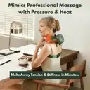 Smart Real Touch Heat Neck & shoulder Massager-Advanced Thermal Therapy at Home