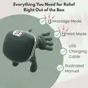 Smart Real Touch Heat Neck & shoulder Massager-Advanced Thermal Therapy at Home