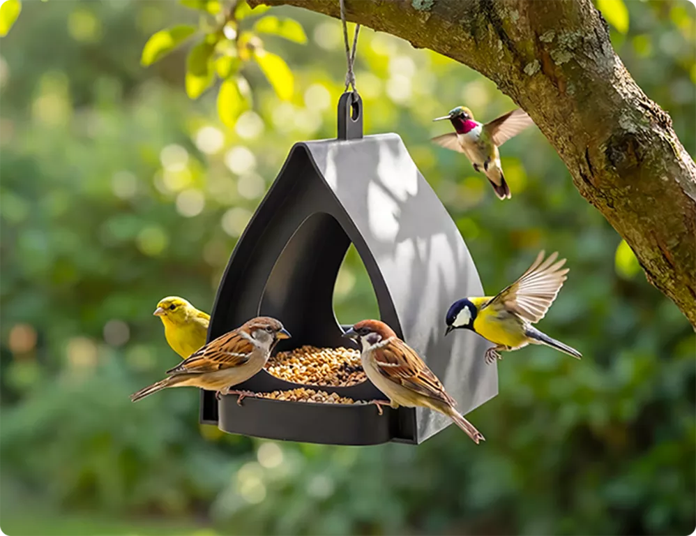 All-Weather Hanging Bird Feeder