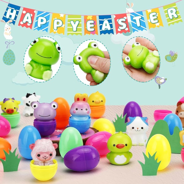 Easter Eggs Prefilled Slow Rising Squishy Toys