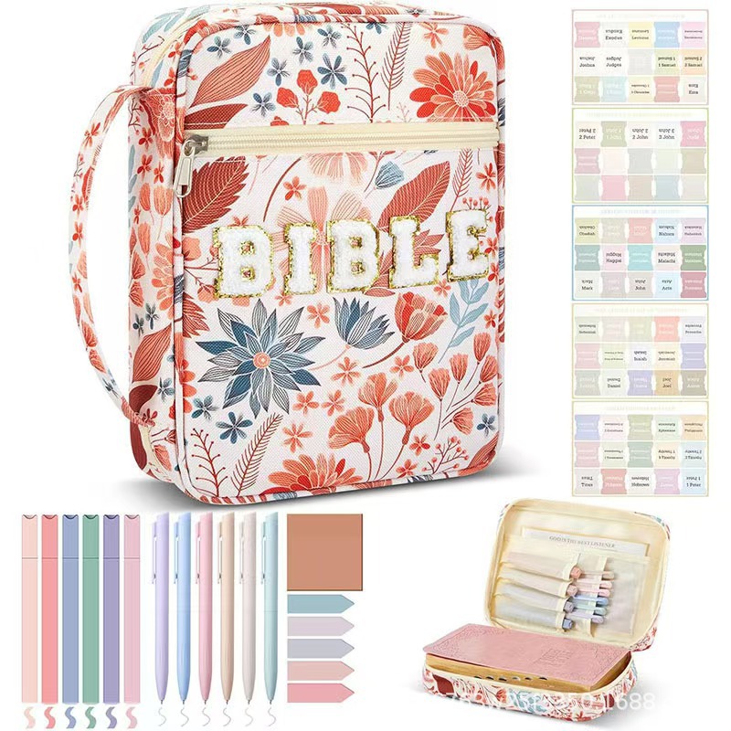 Pretty Bible Bag for Women - Ideal for Church & Gifting!