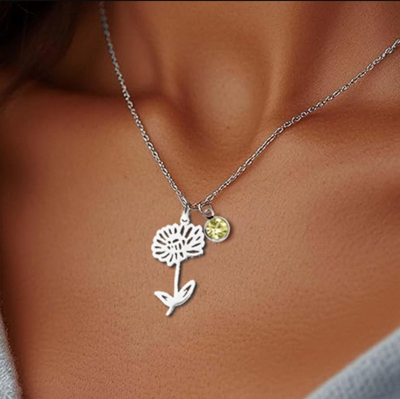 Cutout Birth Month Flowers