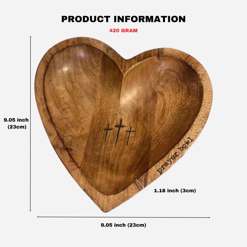 Prayer Bowl Dough Bowl Cross religious gifts