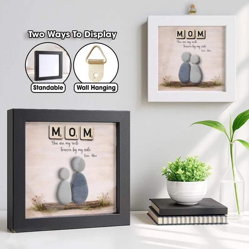 Pebble Art: Handmade Gifts for Mom
