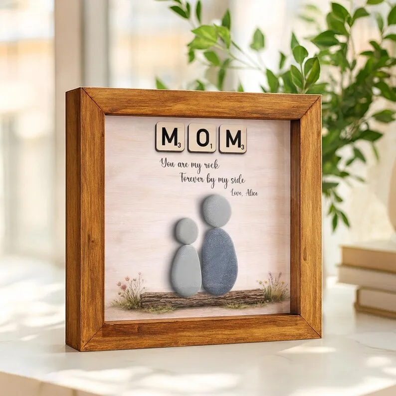 Pebble Art: Handmade Gifts for Mom