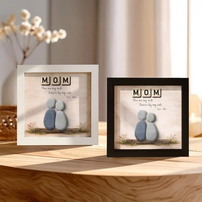 Pebble Art: Handmade Gifts for Mom