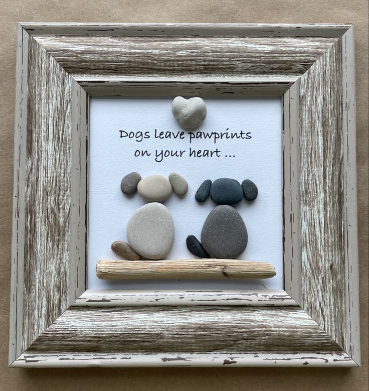 Pebble Handmade Artwork - Gifts for Dog Lovers - Remember Your Dog